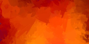 Yaratıcı bir geçmiş. Canlı fırça darbeleriyle boyanmış. Renkli desenli resim. Fırçalanmış duvar kağıdını boya.