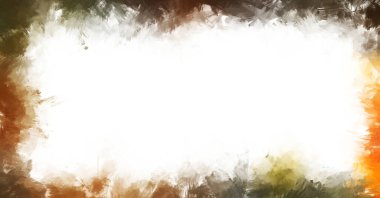 Modern sanat. Taranmış Boyalı Soyut Arkaplan. Fırça darbesi ile boyanmış. Boya darbeleri. 2B Görüntü