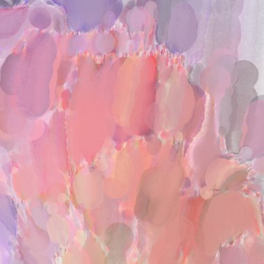 El yapımı sürreal soyut desenli suluboya. Modern sanatsal resim. 2D çizim. Arkaplan boyası karışımı. Yaratıcı duvar sanatı. Çağdaş sanat.