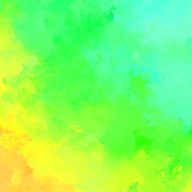 Canlı fırça darbeleriyle boyanmış. Renkli desenli resim. Fırçalanmış duvar kağıdını boya.