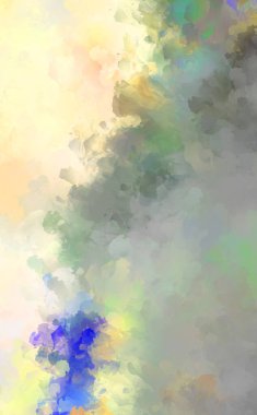 Renkli fırça darbelerinin soyut arkaplanı. fırçalanmış canlı duvar kağıdı. resmedilmiş sanat eseri. Eşsiz ve yaratıcı illüstrasyon.