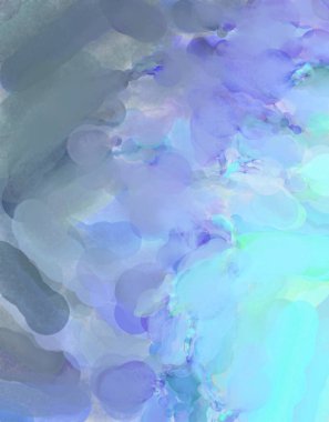 Taranmış Boyalı Soyut Arkaplan. Fırça darbesi ile boyanmış. Boya darbeleri. 2B Görüntü.