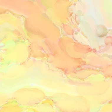 Çağdaş sanat. El işçiliğinin renkli dokusu. Modern resim. Yüzeyde suluboya vuruşlar. Sanatsal arkaplan resmi. Tablo üzerinde soyut resim. Fırça darbeleri. 