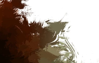 Duvar sanatı Eşsiz ve yaratıcı illüstrasyon. Fırça darbesi ile boyanmış. Renkli fırça darbelerinin soyut arkaplanı. Fırçalanmış canlı duvar kâğıdı. Boyalı sanatsal yaratım.