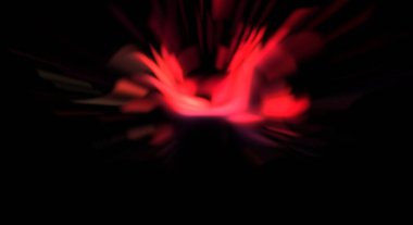 Işık parçacık izleri. Parlayan parçacıkları ve çizgileri olan ışık patlaması yıldızı. Güzel hareketli soyut ışın arkaplanı.