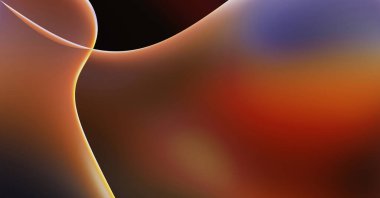 Soyut arkaplan. Değişken renk değişim dalgaları, dinamik hareketlerle. Işık dalgalarının neon renkli soyut tasarımı. Duvar kağıdı, afiş, arkaplan, kart, kitap illüstrasyonu, web sitesi.