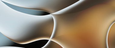 Soyut arkaplan. Değişken renk değişim dalgaları, dinamik hareketlerle. Işık dalgalarının neon renkli soyut tasarımı. Duvar kağıdı, afiş, arkaplan, kart, kitap illüstrasyonu, web sitesi.