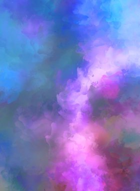 Renkli fırça darbelerinin soyut arkaplanı. fırçalanmış canlı duvar kağıdı. resmedilmiş sanat eseri. Eşsiz ve yaratıcı illüstrasyon.