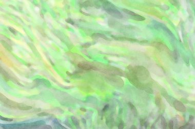 El yapımı sürreal soyut desenli suluboya. Modern sanatsal resim. 2D çizim. Arkaplan boyası karışımı. Yaratıcı duvar sanatı. Çağdaş sanat