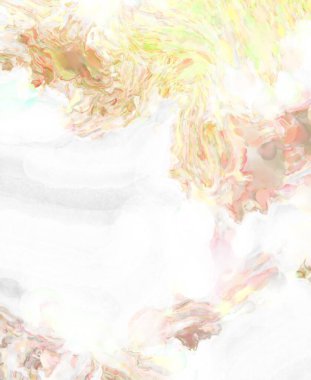 Yumuşak suluboya duvar kağıdı. Hafifçe fırçalanmış renkleri olan sanatsal bir resim. Pastel renkler arkaplana dokunmuş. Soyut duvar sanatı..