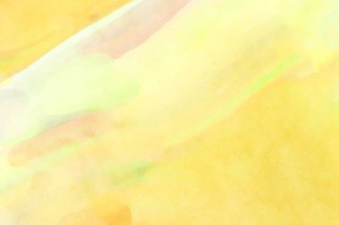 Yumuşak suluboya duvar kağıdı. Hafifçe fırçalanmış renkleri olan sanatsal bir resim. Pastel renkler arkaplana dokunmuş. Soyut duvar sanatı..