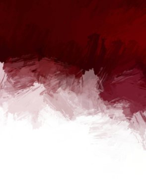 Modern sanat. Taranmış Boyalı Soyut Arkaplan. Fırça darbesi ile boyanmış. Boya darbeleri. 2B Görüntü.