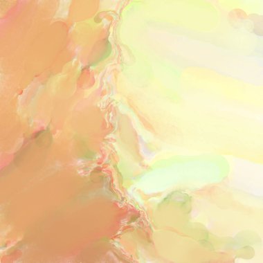 El yapımı sürreal soyut desenli suluboya. Modern sanatsal resim. 2D çizim. Arkaplan boyası karışımı. Yaratıcı duvar sanatı. Çağdaş sanat.