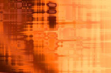 Soyut arkaplan. Yaşlanmış grunge dokusunda geometrik elementler. Farklı renk desenli grafiksel illüstrasyon.