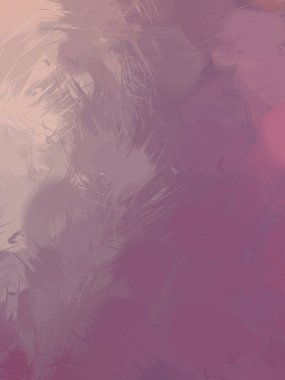 Vahşi fırça darbeleri. Taranmış Boyalı Soyut Arkaplan. Fırça darbesi ile boyanmış. Boya darbeleri. 2B Görüntü.