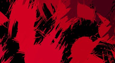 Sanatsal soyut arkaplan. Doku boyalı duvar kağıdı. Boya darbeleriyle yaratıcı bir illüstrasyon. Fırça desenli resim.