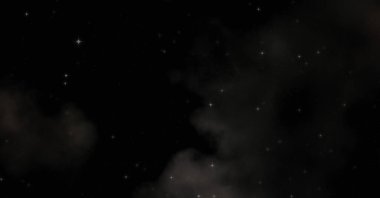 Galaksi uzayındaki yıldız alanı renkli nebula ile. Uzayın derinliklerinin bilim kurgu geçmişi. Ruhsal duvar kağıdı.