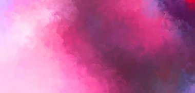 Yaratıcı soyut resim. Artistik fırça darbeleriyle donatılmış. Renkli ve canlı bir illüstrasyon. boyalı sanat.