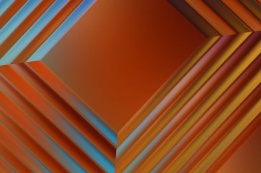 Soyut çerçeveli arkaplan. Renkli, canlı, dalgalı bir duvar kağıdı. Merkezi çerçeveli yaratıcı grafik 2d çizim. Dinamik şekilli modaya uygun sıvı örtüsü.