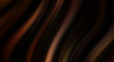 Siyah arka planda renkli düz çizgiler. Sıvı ve sıvı renkli dalgalar karanlıkta akıyor. Duvar kağıdı, afiş, arkaplan, kart, kitap, kapak, poster, afiş, broşür