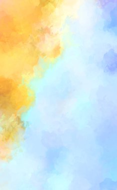 Sanatsal soyut arkaplan. Doku boyalı duvar kağıdı. Boya darbeleriyle yaratıcı bir illüstrasyon. Fırça desenli resim.