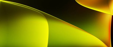 Soyut arkaplan. Değişken renk değişim dalgaları, dinamik hareketlerle. Işık dalgalarının neon renkli soyut tasarımı. Duvar kağıdı, afiş, arkaplan, kart, kitap illüstrasyonu, web sitesi.