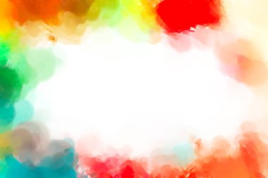 Yüzeyde suluboya vuruşlar. Sanatsal arkaplan resmi. Tablo üzerinde soyut resim. Fırça darbeleri. Çağdaş sanat. El işçiliğinin renkli dokusu. Modern resim.