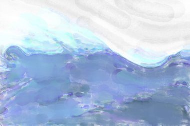 Modern sanat eserleri. Artistik suluboya fon malzemesi. Eşsiz suluboya rastgele desen. Yaratıcı soyutlama. Dijital doku duvar kağıdı. 2d illüstrasyon. 