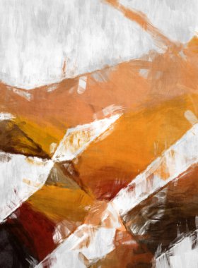 Soyut arkaplanda pürüzlü fırça darbeleri. Fırça boyası. Renkli boya darbeleri. Eşsiz duvar sanatı. Tuvaldeki modern sanat. Renkli çağdaş sanat eserleri. 