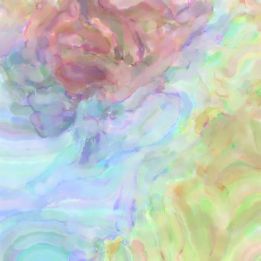 Çağdaş sanat. El işçiliğinin renkli dokusu. Modern resim. Yüzeyde suluboya vuruşlar. Sanatsal arkaplan resmi. Tablo üzerinde soyut resim. Fırça darbeleri.