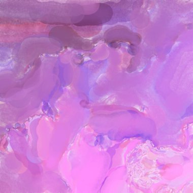 Çağdaş sanat. El işçiliğinin renkli dokusu. Modern resim. Yüzeyde suluboya vuruşlar. Sanatsal arkaplan resmi. Tablo üzerinde soyut resim. Fırça darbeleri. 