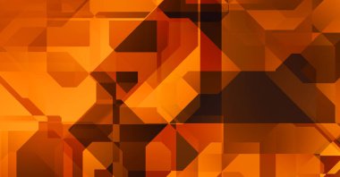 Dinamik bileşime sahip minimalist düz stil içinde modayı takip eden geometrik soyut arkaplan. 