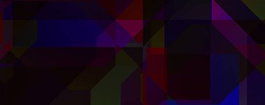 Üçgen arka planda üst üste dizayn ediliyor. Soyut geometrik duvar kağıdı. Geometrik renkli üçgen şekiller.