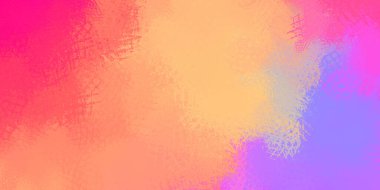 Renkli fırça darbelerinin soyut arkaplanı. Fırçalanmış canlı duvar kâğıdı. Resmedilmiş sanatsal bir eser. Eşsiz ve yaratıcı illüstrasyon. Fırça darbesi ile boyanmış. Duvar sanatı.