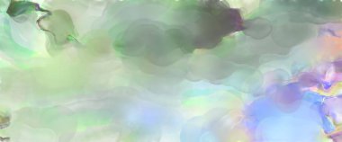 Modern fırça darbeleri. Pastel renklerde suluboya resim. Poster, duvar sanatı, afiş, kart, kitap kapağı veya ambalaj için sakinleştirici kompozisyonun yumuşak renkli çizimi. 