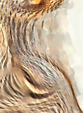 Modern sanat. Renkli çağdaş sanat eserleri. Renkli boya darbeleri. Soyut arkaplanda fırça darbeleri. fırça boyası.