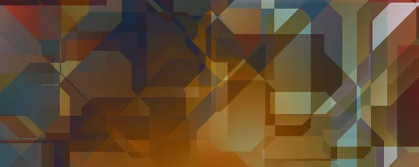 抽象幾何学的な壁紙 幾何学的なカラフルな形状 多角形の背景 技術レイアウトのデジタルイラスト — ストック写真