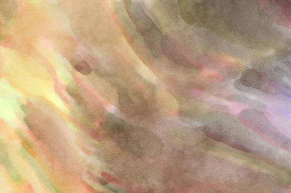 Aquarell Abstrakte Malerei Mit Pastellfarben Weiche Farbige Illustration Beruhigender Kompositionen lizenzfreie Stockfotos