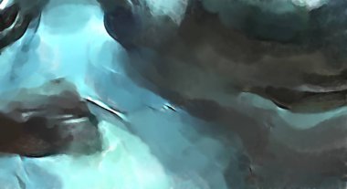 Soyut arkaplanda pürüzlü fırça darbeleri. Fırça boyası. Renkli boya darbeleri. Eşsiz duvar sanatı. Tuvaldeki modern sanat. Renkli çağdaş sanat eserleri. 