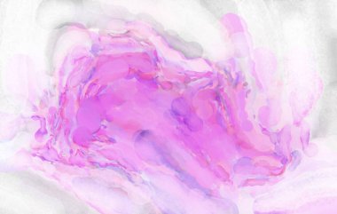 Taranmış Boyalı Soyut Arkaplan. Fırça darbesi ile boyanmış. Boya darbeleri. 2B Görüntü.