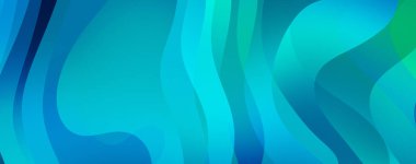 Soyut arkaplan. Renkli dalgalı tasarım duvar kağıdı. yaratıcı grafik 2D çizim. Dinamik şekilli modaya uygun sıvı örtüsü.