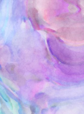 El yapımı sürreal soyut desenli suluboya. Modern sanatsal resim. 2D çizim. Arkaplan boyası karışımı. Yaratıcı duvar sanatı. Çağdaş sanat