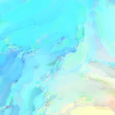 El yapımı sürreal soyut desenli suluboya. Modern sanatsal resim. 2D çizim. Arkaplan boyası karışımı. Yaratıcı duvar sanatı. Çağdaş sanat.