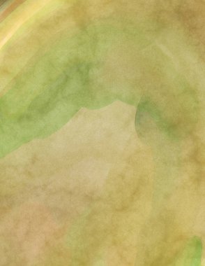 Alkol mürekkebini andıran rahatlatıcı fırça darbelerinin modern resmi. Poster, duvar sanatı, afiş, kart, kitap kapağı veya ambalaj için pastel renkli suluboya resim.