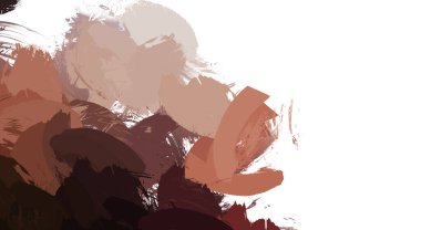 Taranmış Boyalı Soyut Arkaplan. Vahşi kaotik fırça darbeleri. Boya darbeleri. 2D İllüstrasyon. Fırça darbeli resim. 