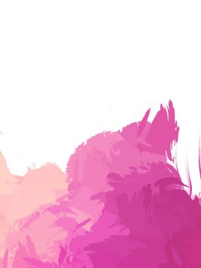 Taranmış Boyalı Soyut Arkaplan. Vahşi kaotik fırça darbeleri. Boya darbeleri. 2D İllüstrasyon. Fırça darbeli resim. 