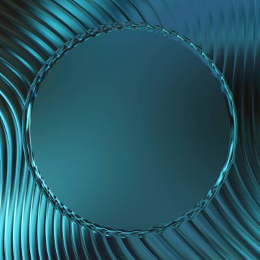 Soyut çerçeveli arkaplan. Renkli, canlı, dalgalı bir duvar kağıdı. Merkezi çerçeveli yaratıcı grafik 2d çizim. Dinamik şekilli modaya uygun sıvı örtüsü.