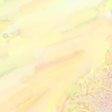 Çağdaş sanat. El işçiliğinin renkli dokusu. Modern resim. Yüzeyde suluboya vuruşlar. Sanatsal arkaplan resmi. Tablo üzerinde soyut resim. Fırça darbeleri. 