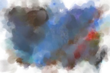 Çılgın suluboya şablonu. Yaratıcı soyutlama. Modern sanat eserleri. 2D çizim. Dijital doku duvar kağıdı. Sanatsal sulu arkaplan malzemesi. 