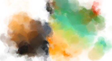 Çılgın suluboya şablonu. Yaratıcı soyutlama. Modern sanat eserleri. 2D çizim. Dijital doku duvar kağıdı. Sanatsal sulu arkaplan malzemesi. 